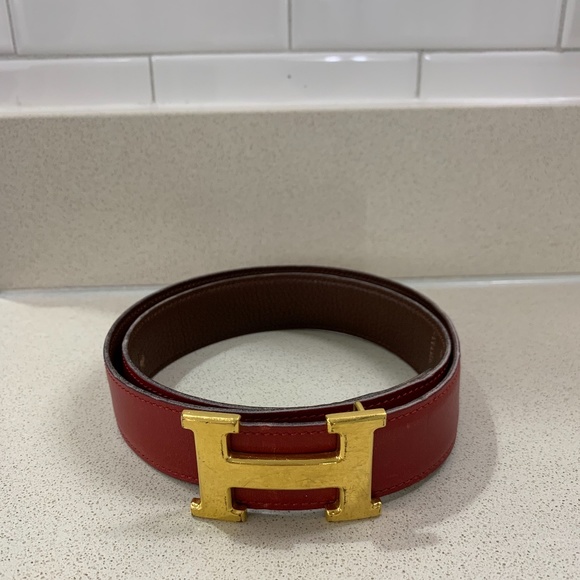 Hermes Accessories - Authentic HERMES H Belt Kit, Size 80